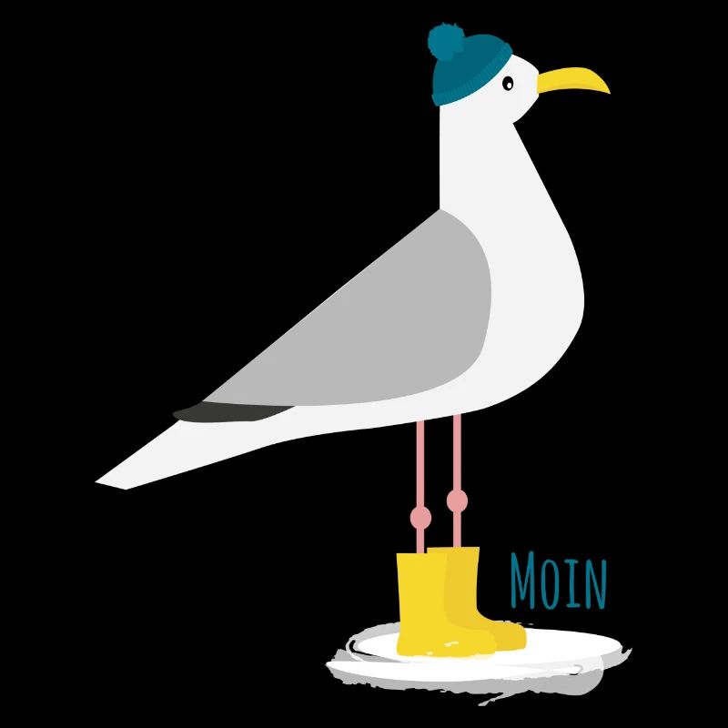 Möwe Bommelmütze MOIN