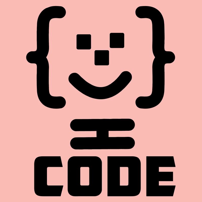 Hauptprogrammierer-Code-Logo mit Text CODE