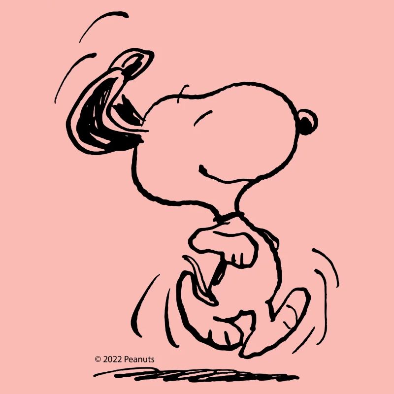 Peanuts Snoopy In A Hurry
