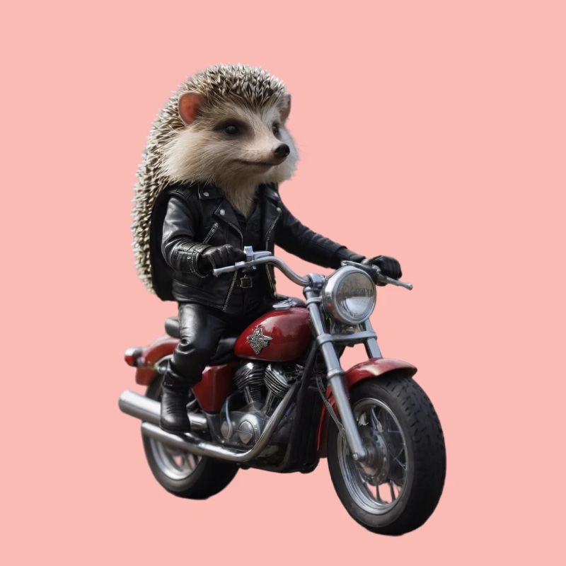 Biker-Igel