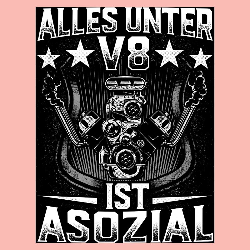 EVERYTHING UNDER V8 IS ASOCIAL