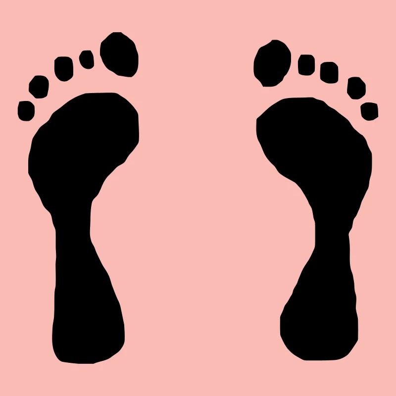 *footprints*