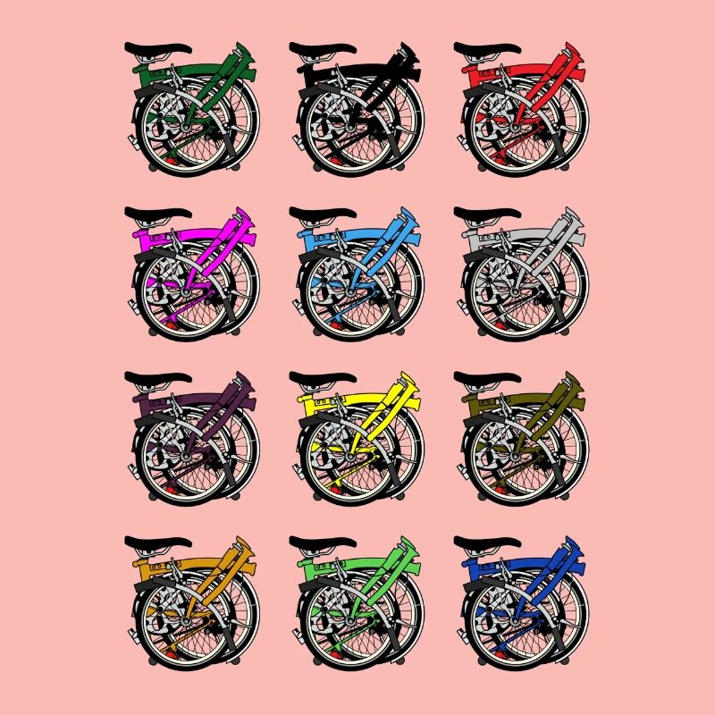 Brompton Bicycle Folded