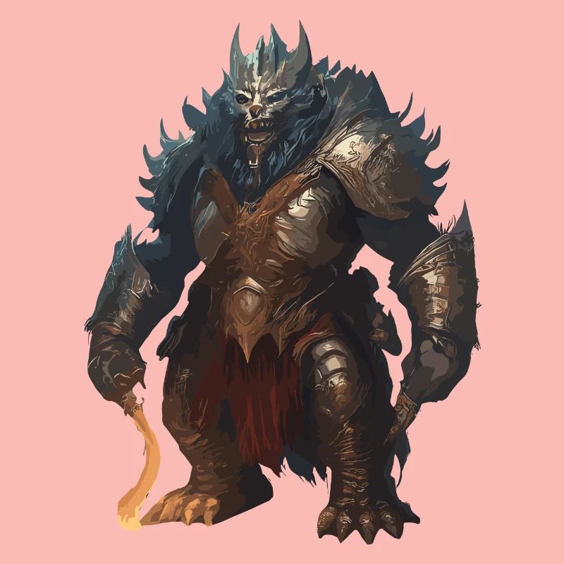 Dämonischer Krieger 