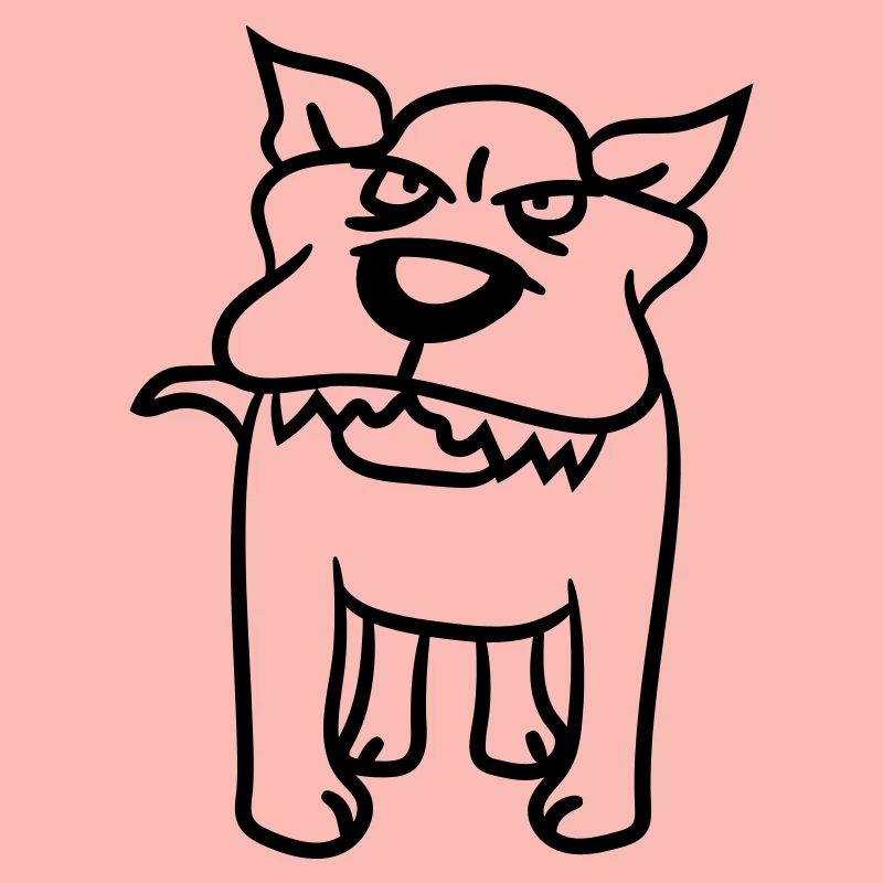 Dog, Monster, Evil, , Wolf, Sharp Teeth