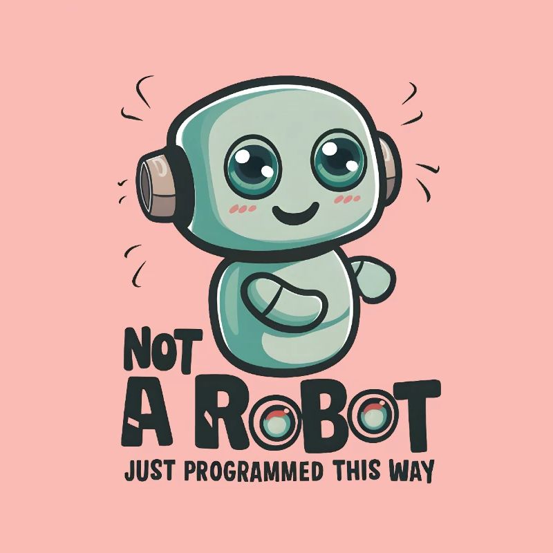 Not a Robot, Just Programmed This Way