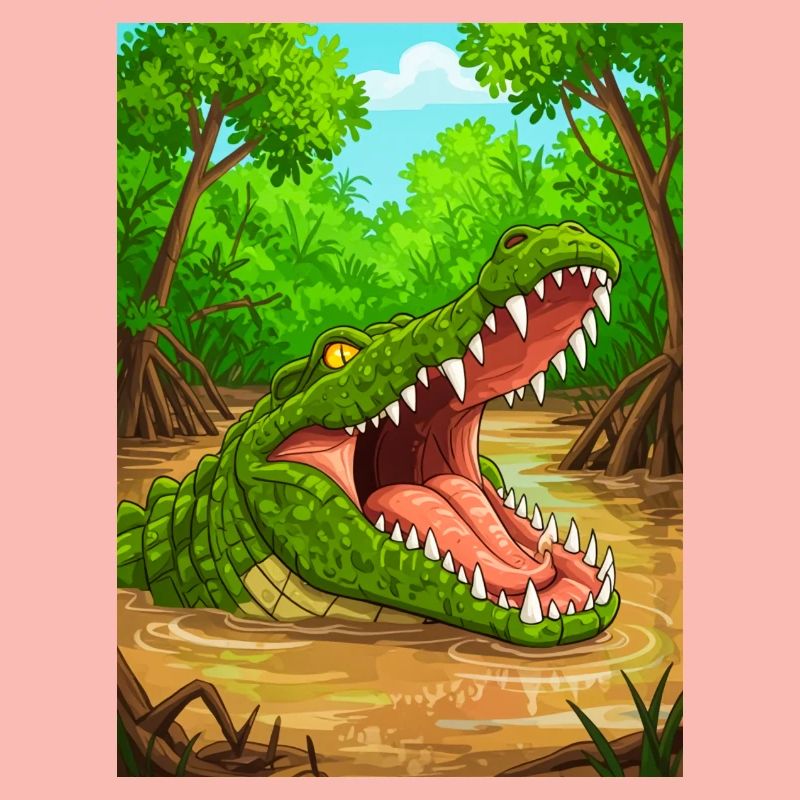 Crocodile – Africa’s rivers, strongest bite