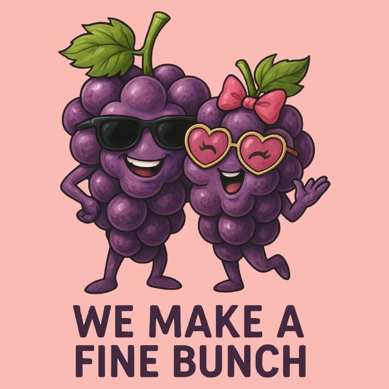 Une grappe fine de raisins avec style