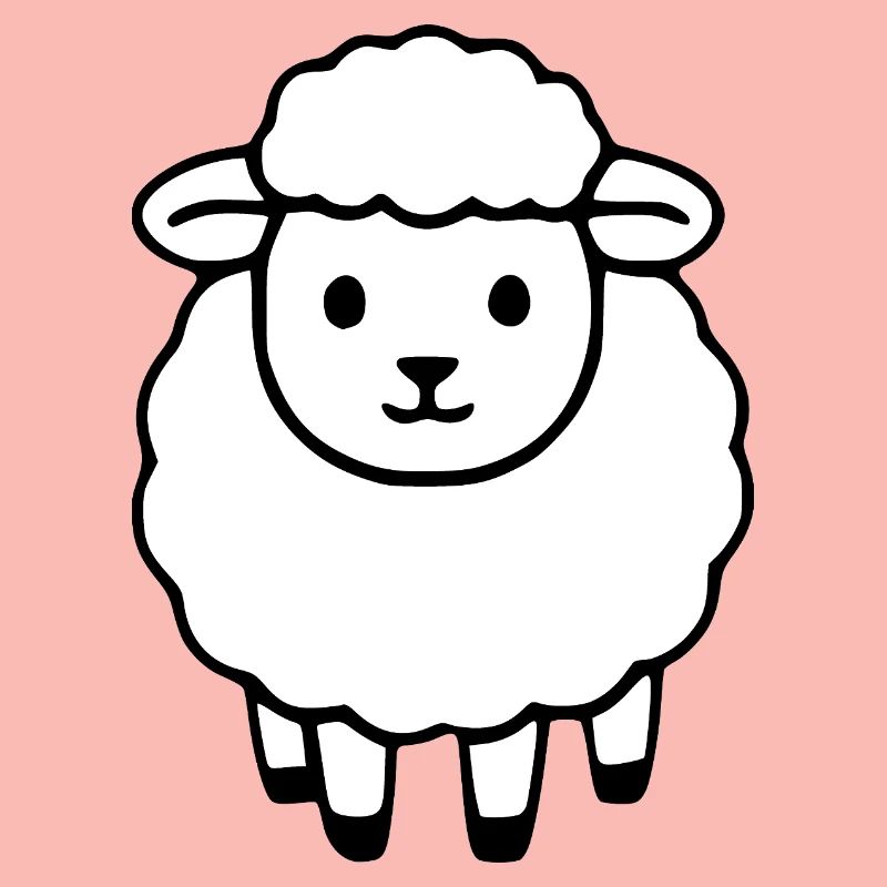 Schaf Schäfchen Lamm