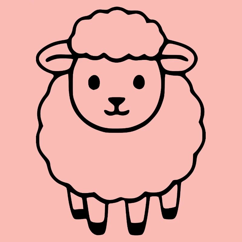 Schaf Schäfchen Lamm