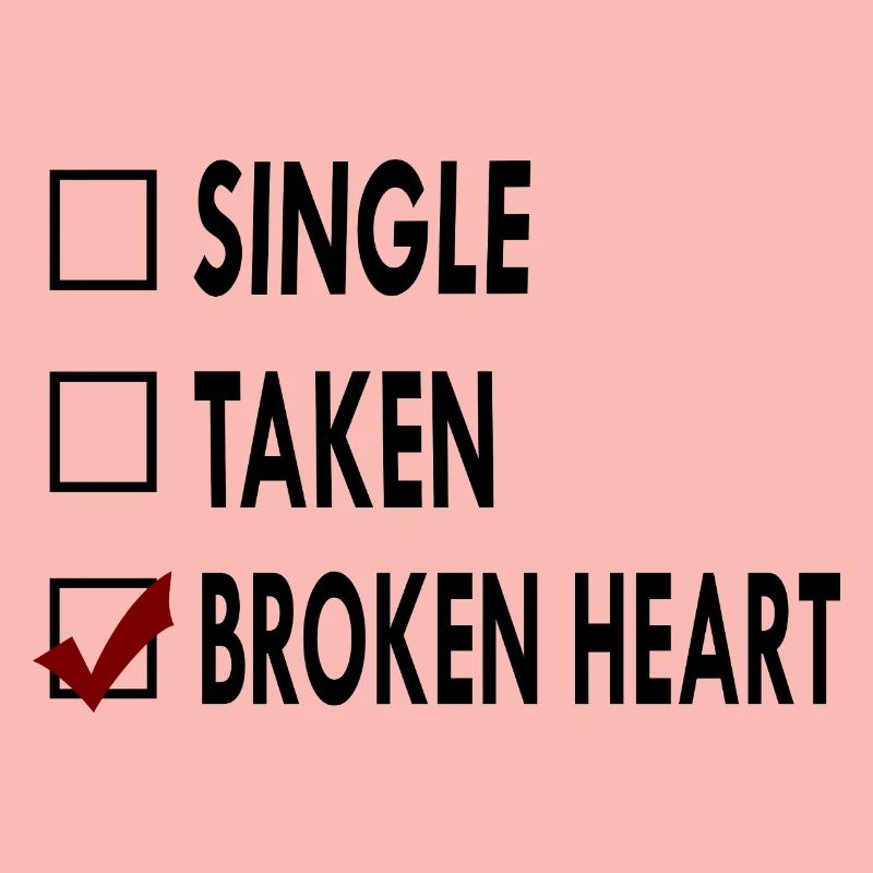 SINGLE noir blanc BROKEN