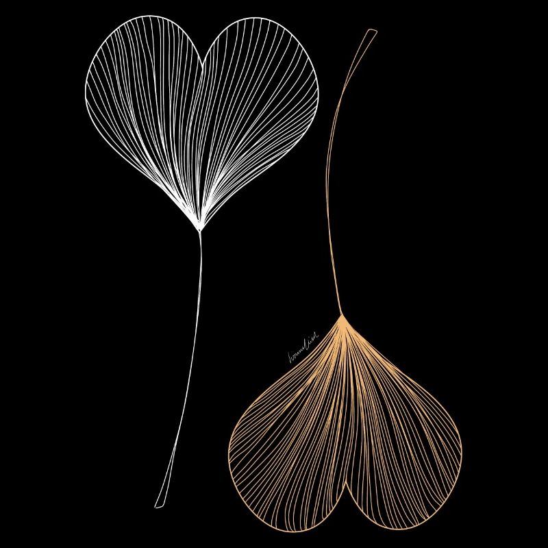 Pétale de fleur de cœur