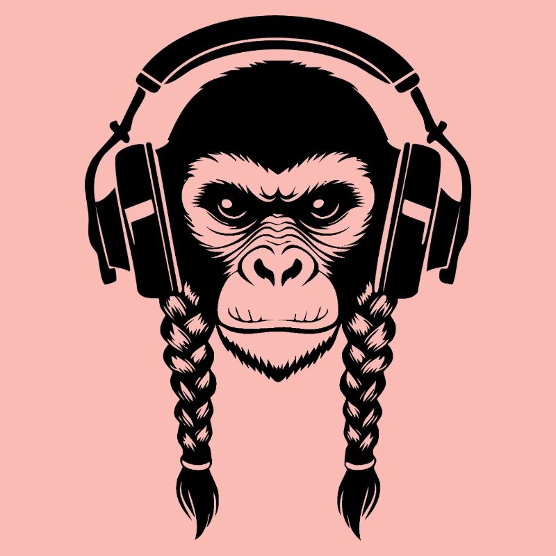 Beat Maker Monkey Head Studio Session Edition Shirt