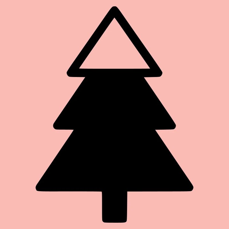 Fir Tree Forest Silhouette