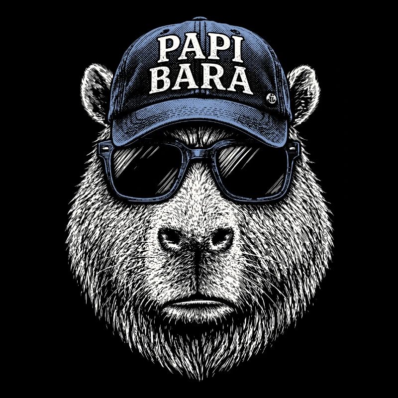 Papi Bara Bär mit Sonnenbrille