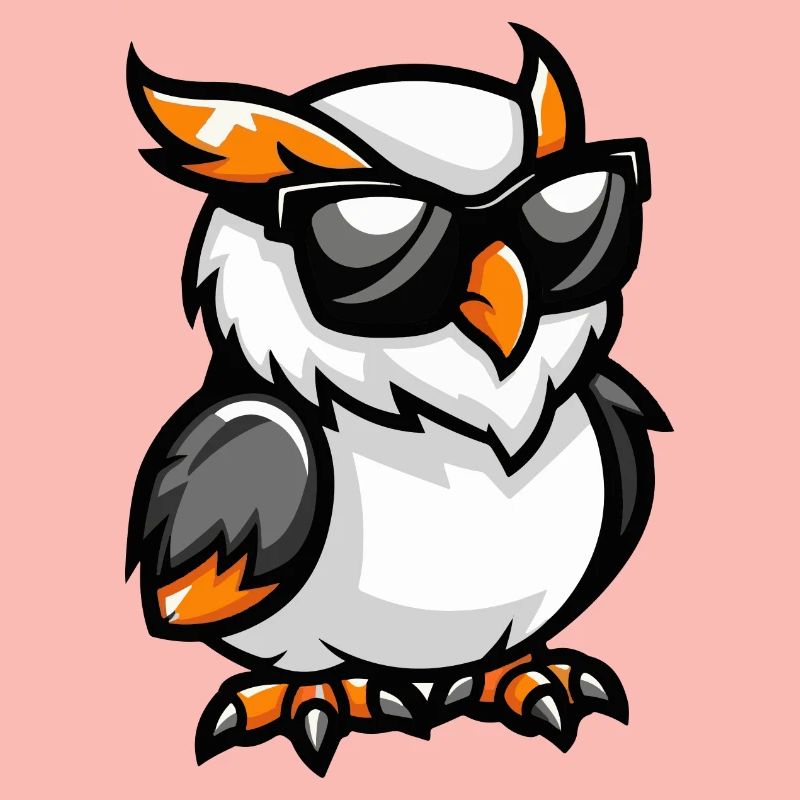 Owl Comic Cool