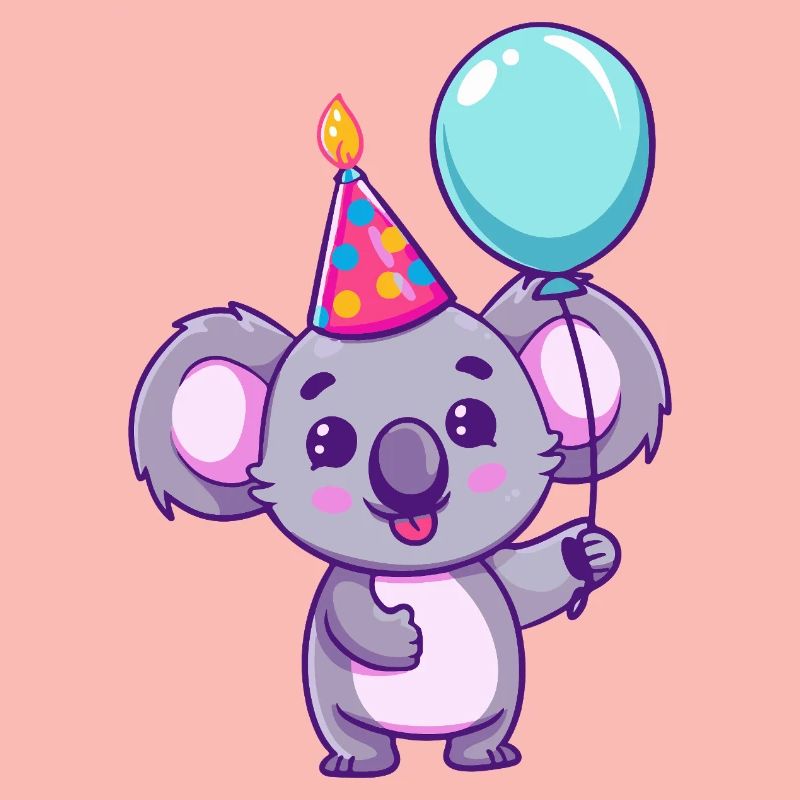 Koala Birthday Comic