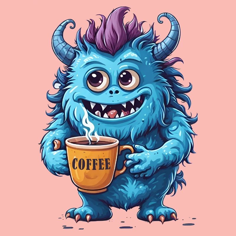 Kaffeemonster  - Koffein Zombie - Morgenmuffel