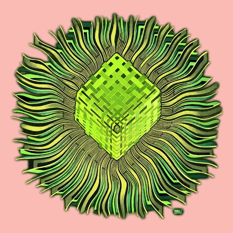 Psychedelic Cube / Cube Psychedelic