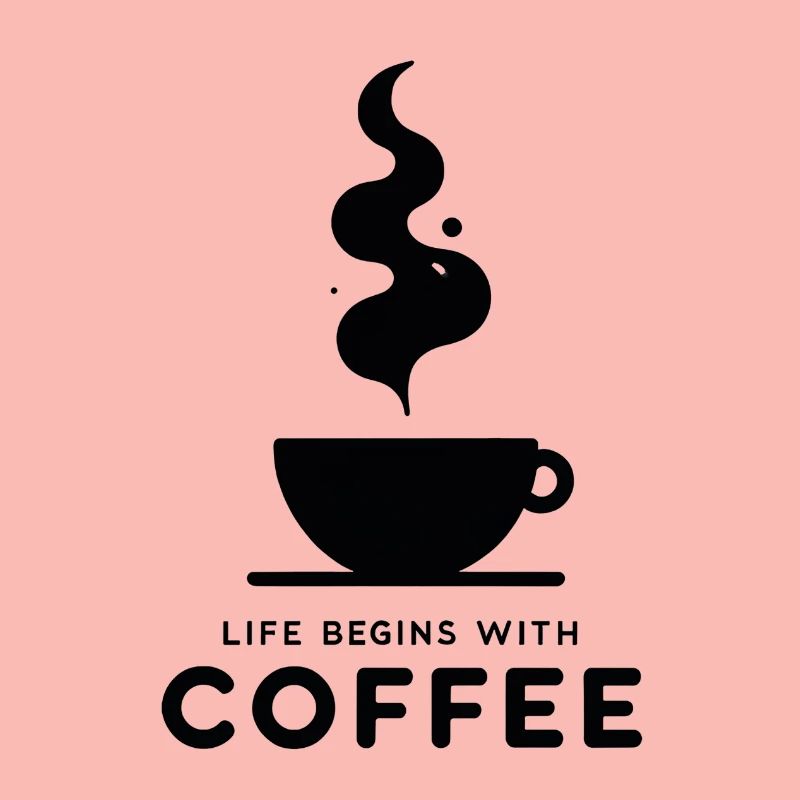 Kaffeebeginn: Leben beginnt