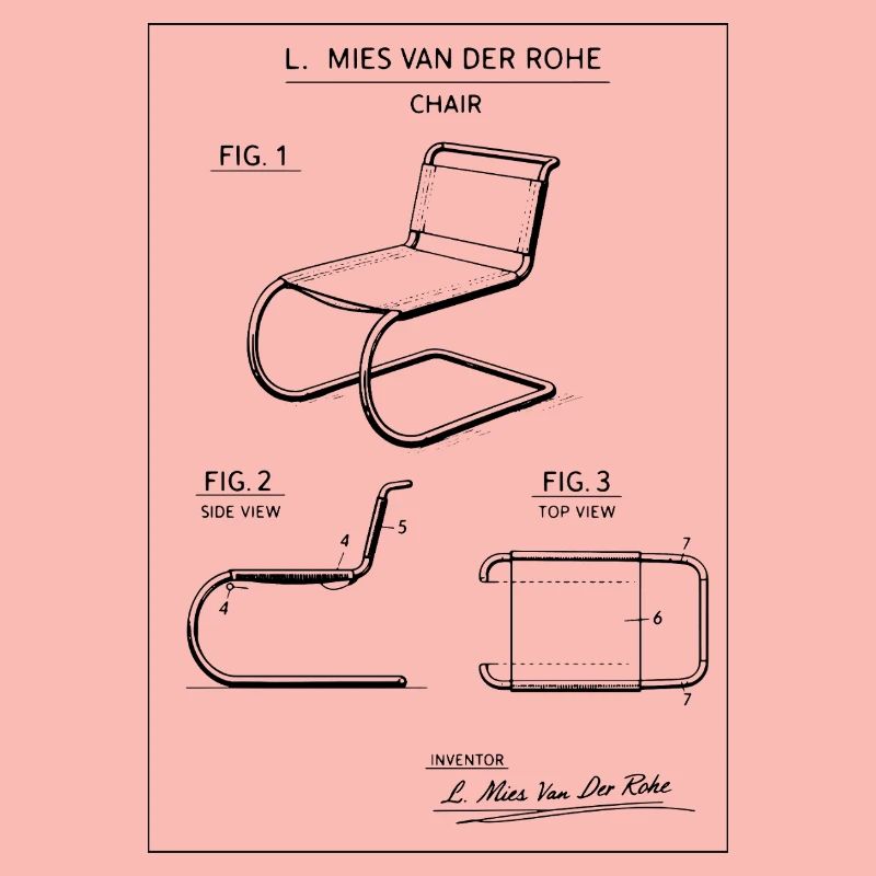 Conception moderne des chaises