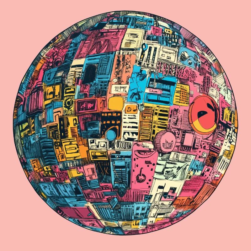 Retro-Future Sphere: Technicolor Vision!