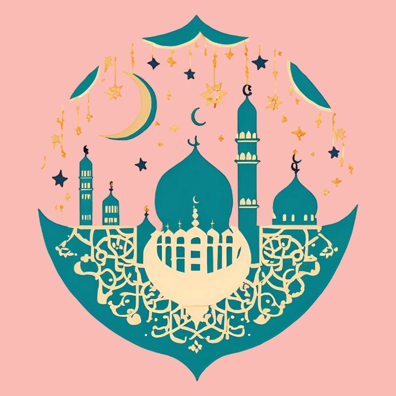 Ramadan Geschenk Eid Mubarak Islam Allah Muslim
