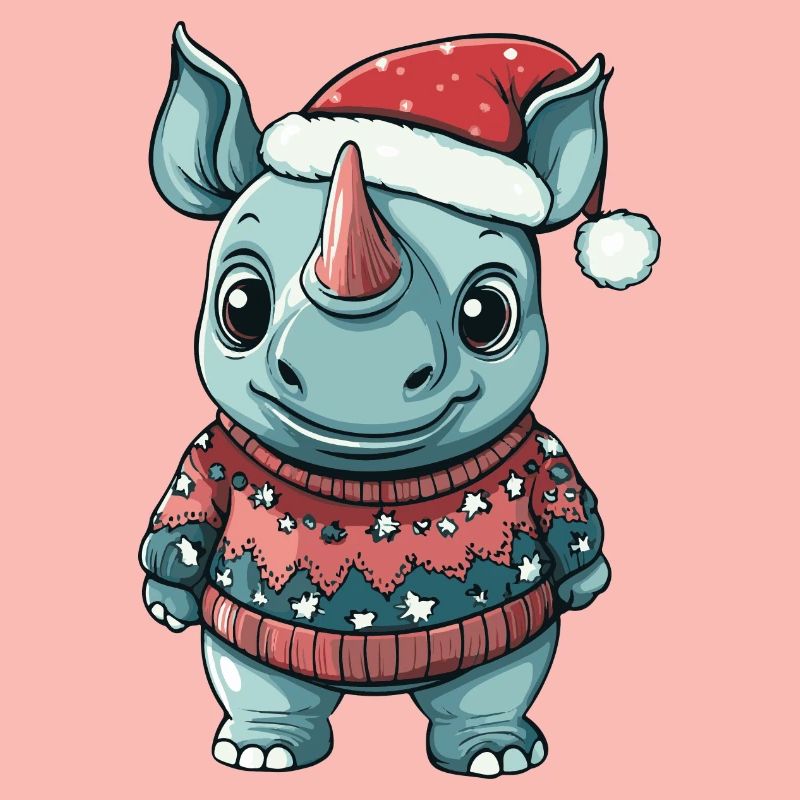 Rhino Christmas Comic