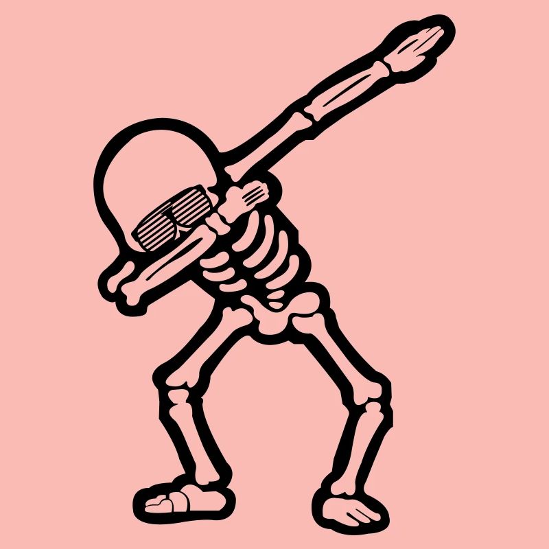 Cool Skull Dabbing 01
