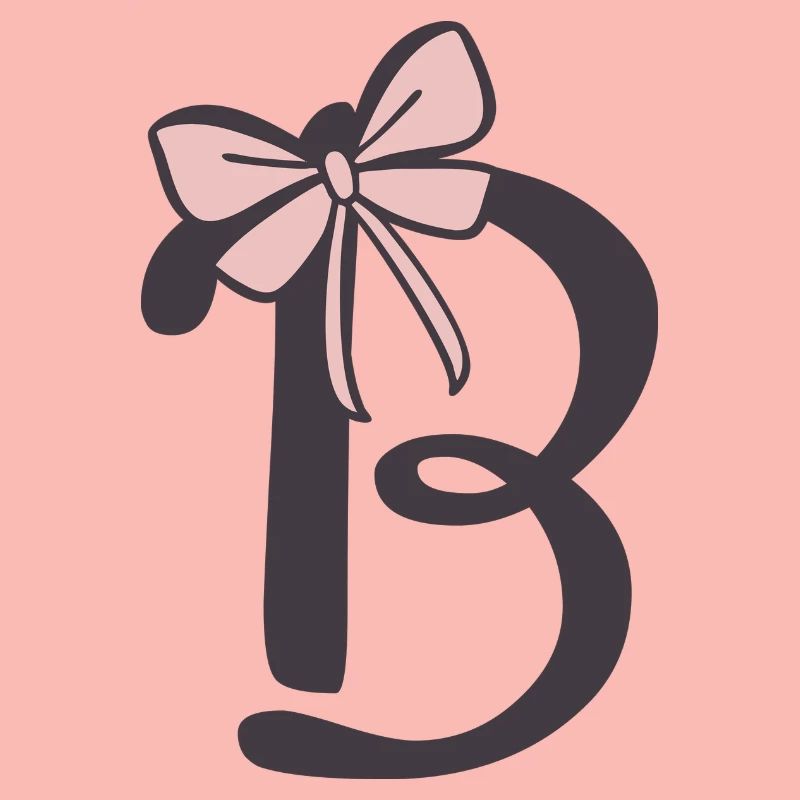 Ruban lettre initiale B