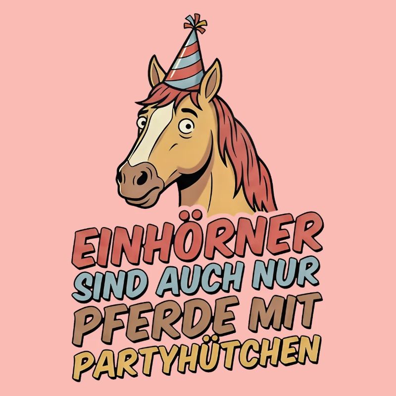 Partypferd mit Hut