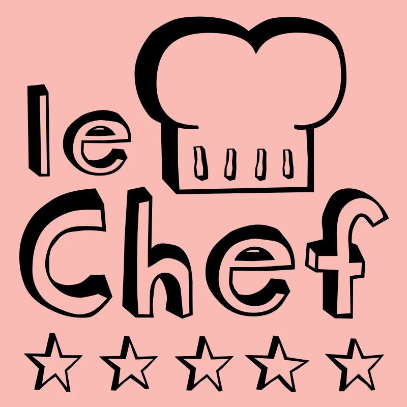 Le Chef Vater, Ehemann oder man Meister der Grill,