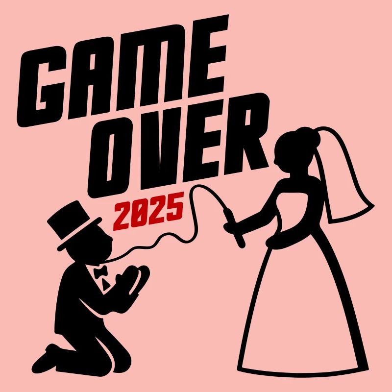 Game Over 2025 Ehe Paar Hochzeit