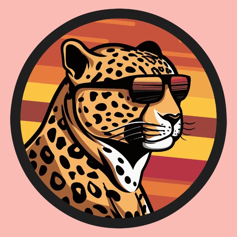 Leopard Comic Cool