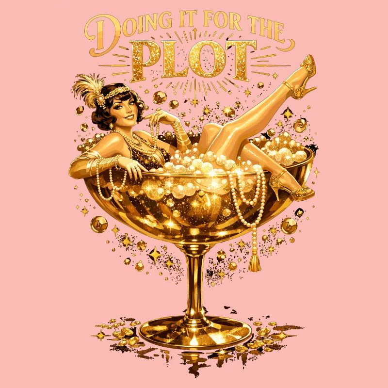 Golden Flapper: Doing it for the Plot Art