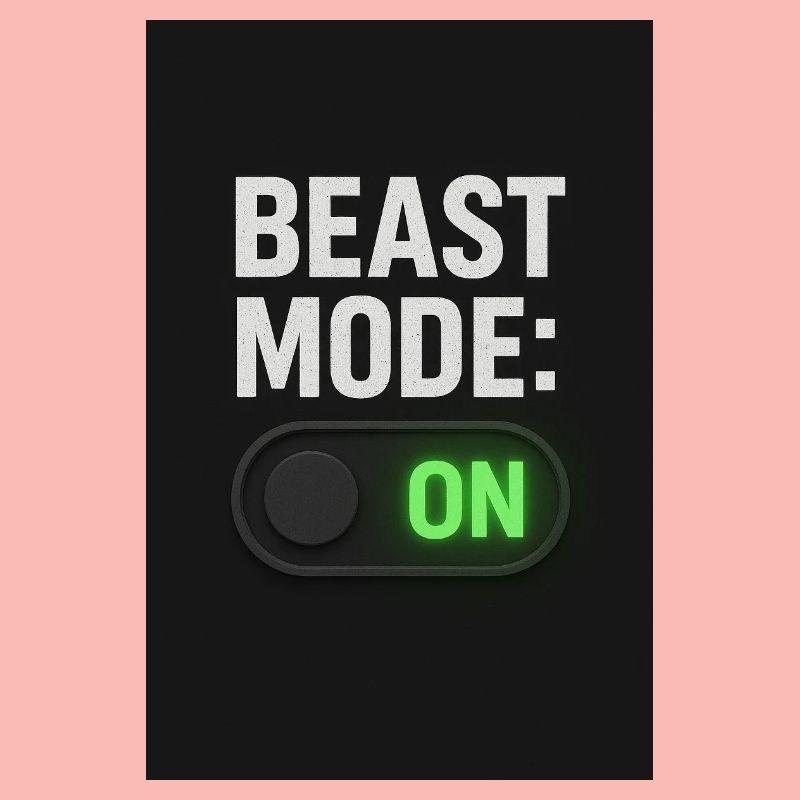 Beast Mod einschalten Schalter Design