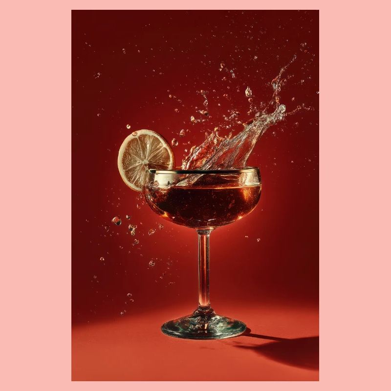 Zitrus-Splash-Cocktail