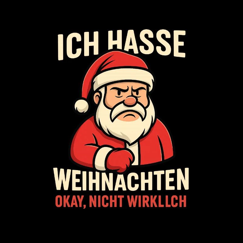 I hate Christmas Santa