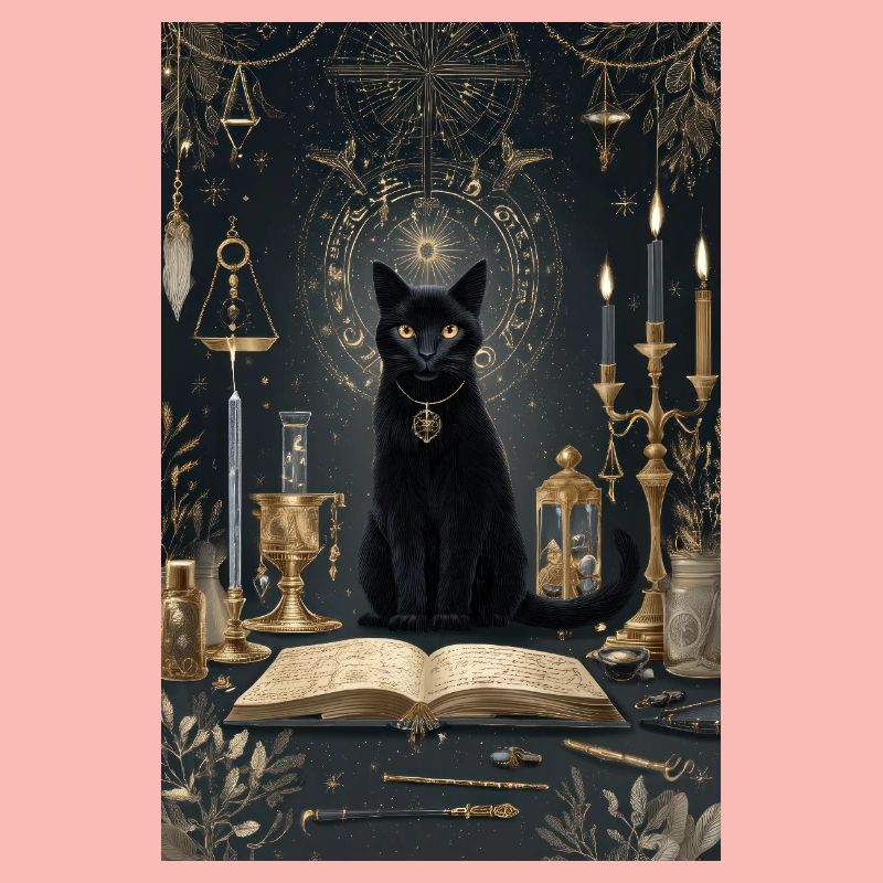 Mitternachtskatzen-Alchemist