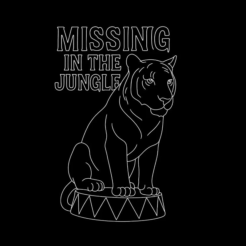 Missing in Jungle Tiger Drum