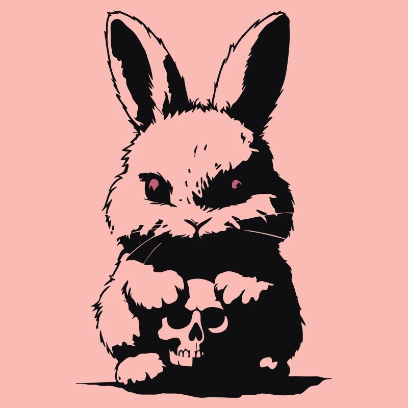 Grumpy bunny