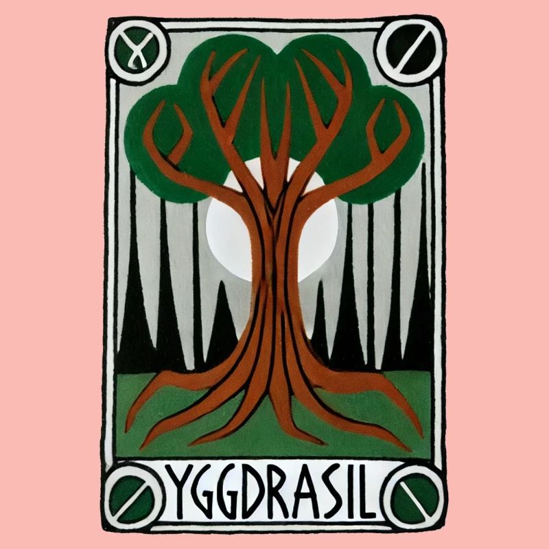 Yggdrasil Rune Tree Emblem