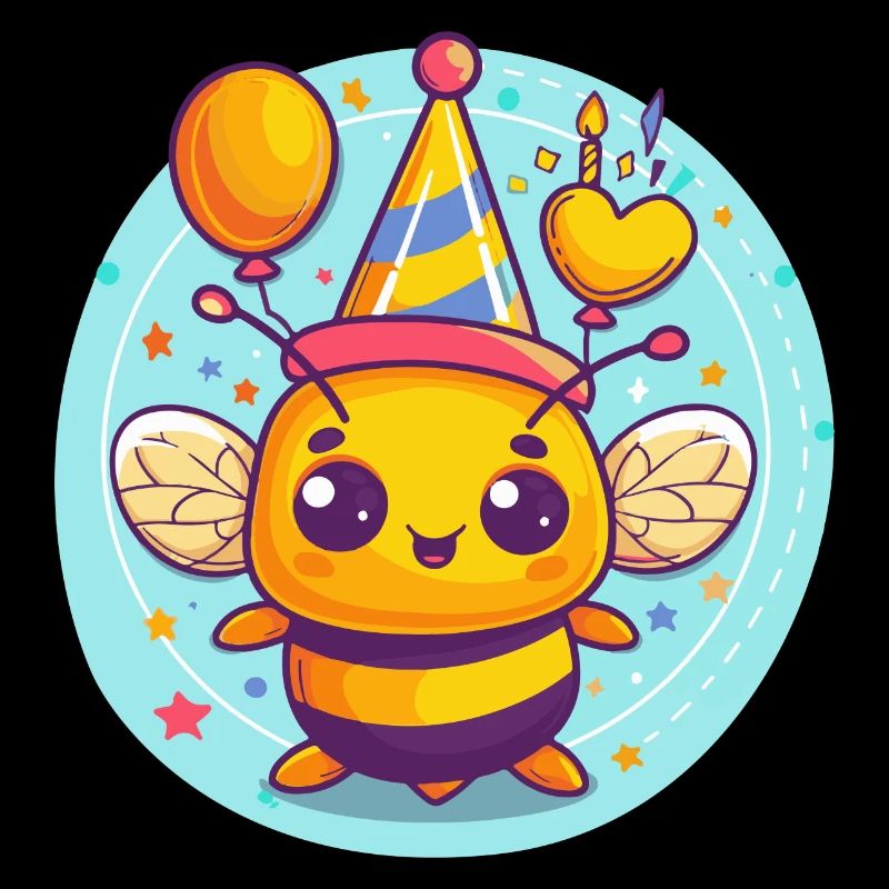 Abeille Anniversaire Bébé