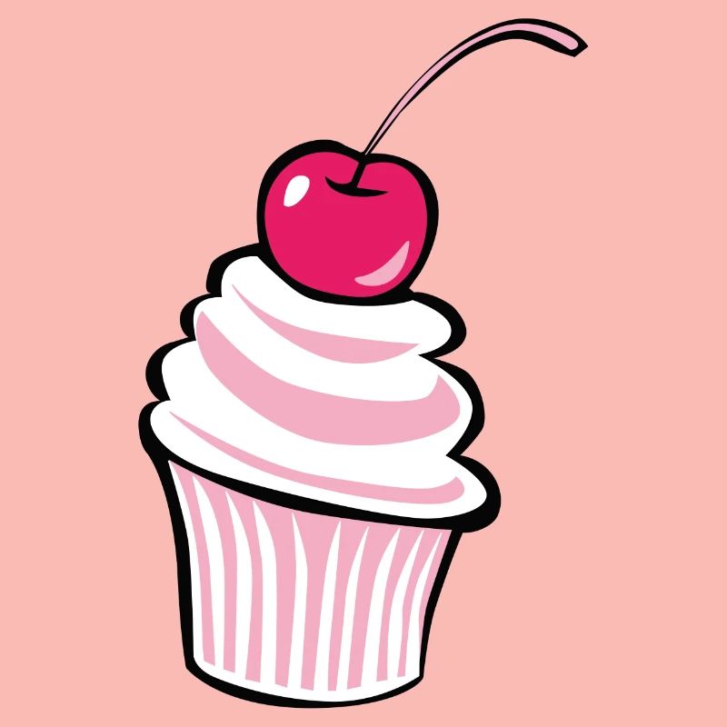 Kirsche Cupcake - Design!