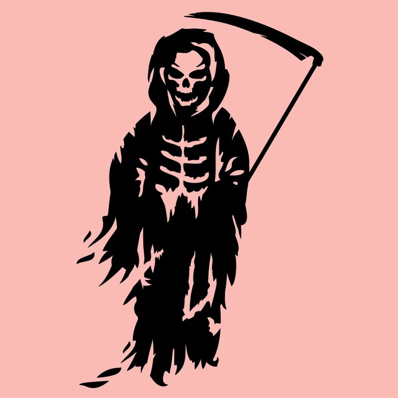 Ein Sensenmann -Der Tod mit einer Sense