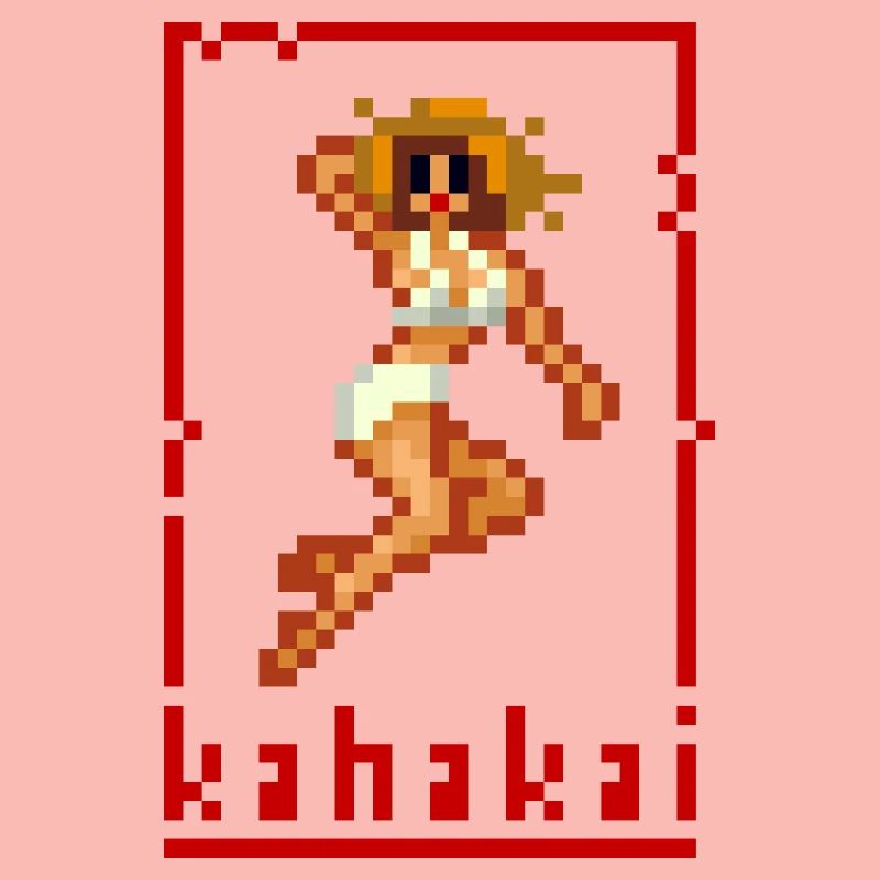 Plage de Pixel Pinup