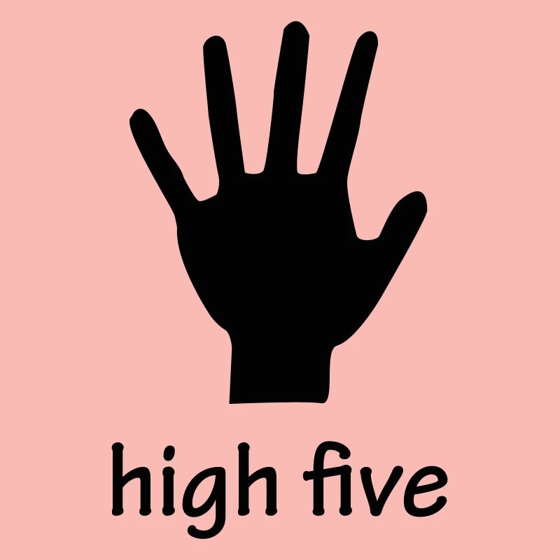 high five