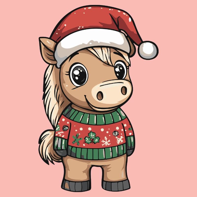 Horse Christmas Comic