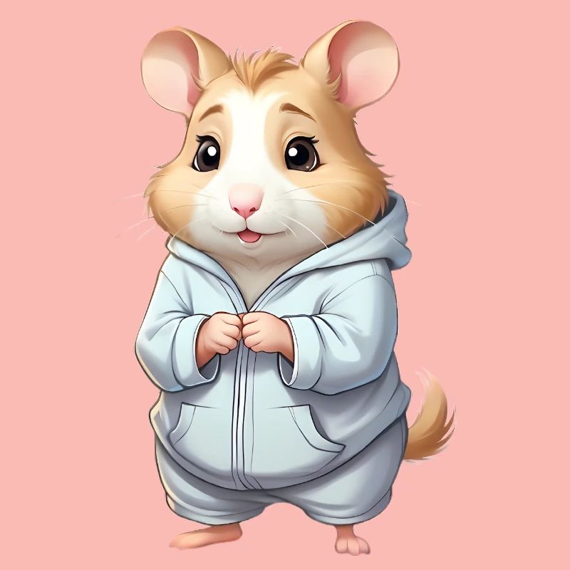Cuddly Hero Hamster Pull à capuche
