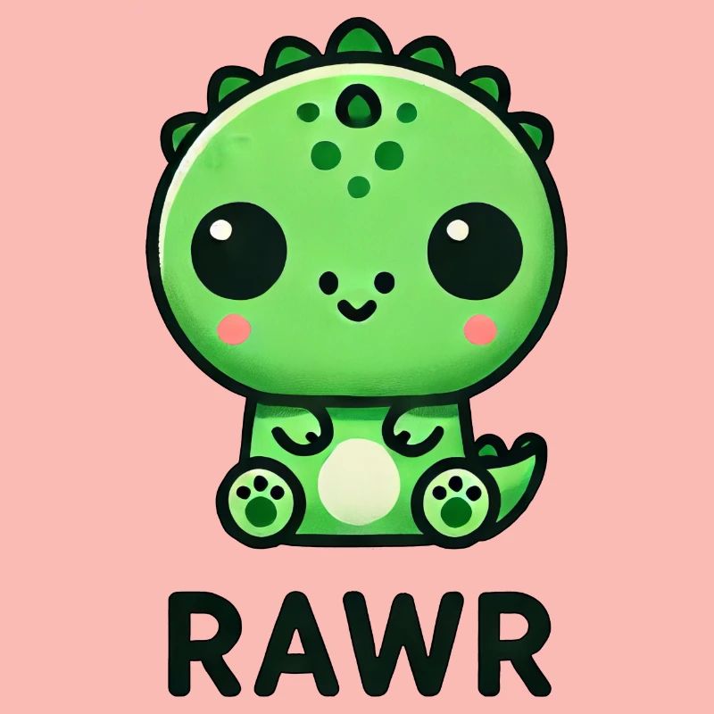 Mignon Dino T-Rex Chibi Rawr